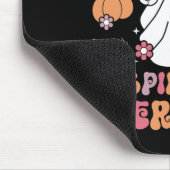 呼吸不気味セラピストハロウィーン呼吸器 マウスパッド (コーナー)