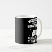 呼吸器を呼吸するのに十分な熱い コーヒーマグカップ (正面右)