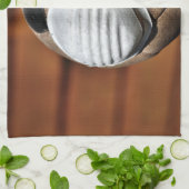 呼吸器サッカーの子牛の保護 キッチンタオル (折り畳み)