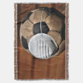 呼吸器サッカーの子牛の保護 スローブランケット (正面縦)