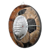 呼吸器サッカーの子牛の保護 ダーツボード (正面右)