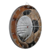 呼吸器サッカーの子牛の保護 ダーツボード (正面左)