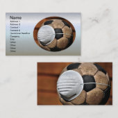 呼吸器サッカーの子牛の保護 名刺 (正面/裏面)