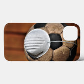 呼吸器サッカーの子牛の保護 Case-Mate iPhoneケース (裏面 (横))