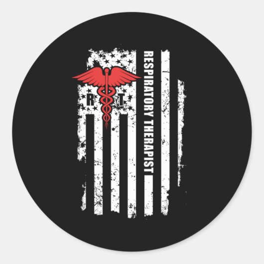 呼吸器セラピストCNA認定看護アシスト ラウンドシール (正面)