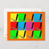 呼吸器セラピーの膝関節ギフト ポストカード (正面/裏面)