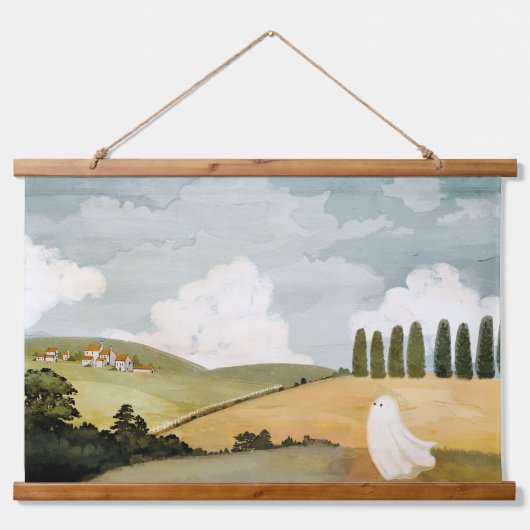 呼吸宇宙 吊り下げ型タペストリー (正面)