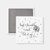 呼吸感動的して放っておけ マグネット (正面/裏面)