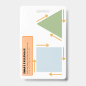 呼吸技術バッジアクセサリー バッジ (裏面)