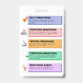 呼吸技術バッジアクセサリー バッジ