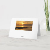 呼吸深いは感動的な時に及び住んでいます カード (裏面)