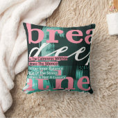 呼吸深い装飾用クッションやる気を起こさせる- Self-気に クッション (ブランケット)