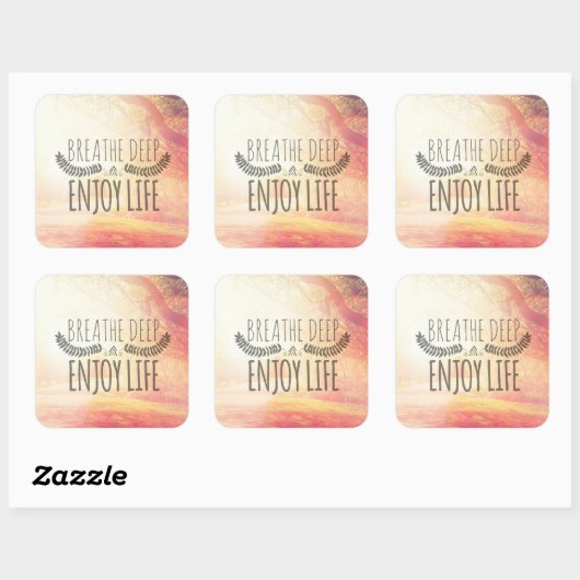 呼吸深い スクエアシール (シート)