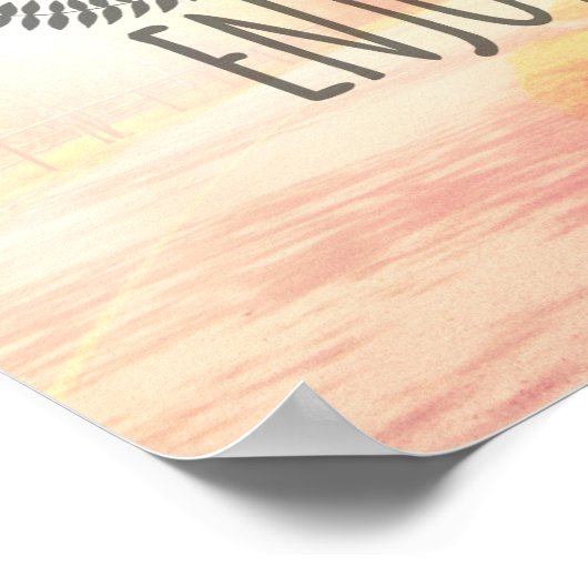 呼吸深い ポスター (角)