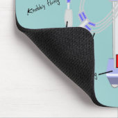 呼吸療法士のギフト マウスパッド (コーナー)