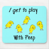 呼吸療法士のギフト--笑わされる マウスパッド (正面)