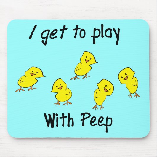 呼吸療法士のギフト--笑わされる マウスパッド (正面)