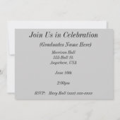 呼吸療法士の卒業の招待状2012年 招待状 (裏面)