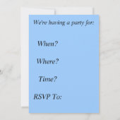 呼吸療法士卒業招待状 招待状 (裏面)