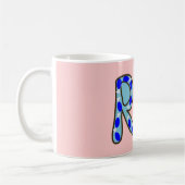 呼吸療法士"RT " コーヒーマグカップ (左)