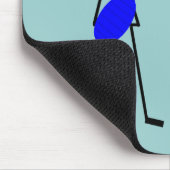 呼吸療法士O2及びAmbuバッグのデザイン マウスパッド (コーナー)