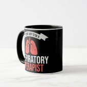 呼吸簡単肺になるセラピスト マグカップ (正面左)