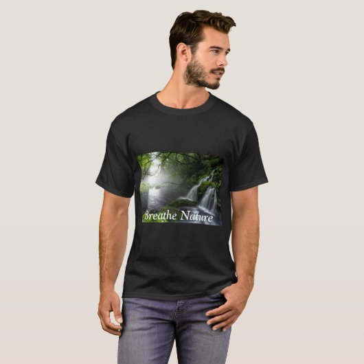 呼吸自然 Tシャツ (正面フル)