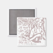 呼吸魔法磁石 マグネット (正面/裏面)