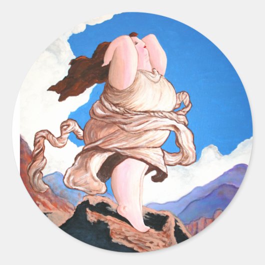 呼吸…そして女神の心を解き放て！クラシックR ラウンドシール (正面)