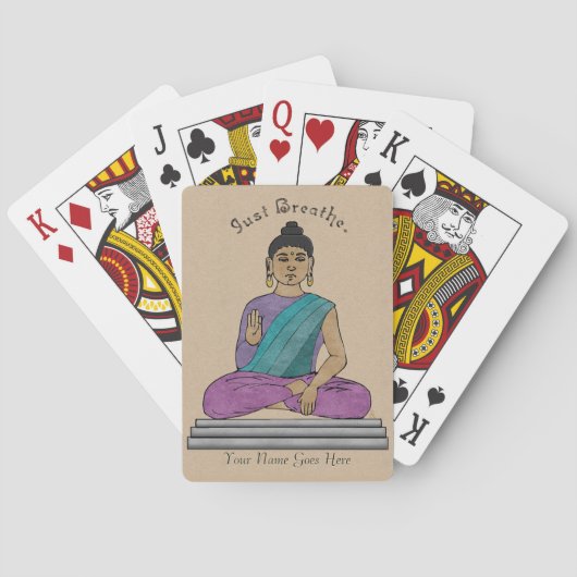 呼吸(パーソナライズされたカジノカード) トランプ (裏面)