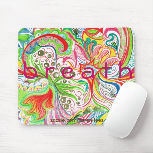 呼吸 マウスパッド (マウス)