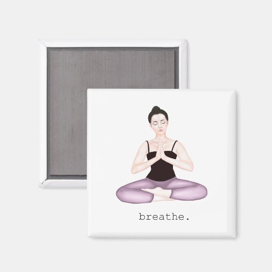 呼吸。 マグネット (正面/裏面)