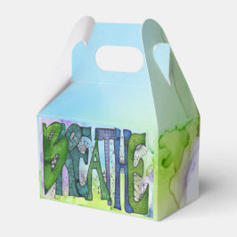 呼吸/絞り染めバックグラウンドトリートボックス フェイバーボックス