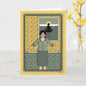 呼吸_C_あいさつ カード (黄色い花)