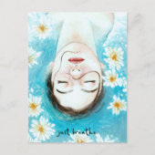 呼吸 – DNMポストカード ポストカード (正面)