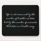 呼吸u取得 マウスパッド (正面)