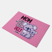 命おもしろいがいくら投げてもコアラは母を産む ドアマット (アングル)