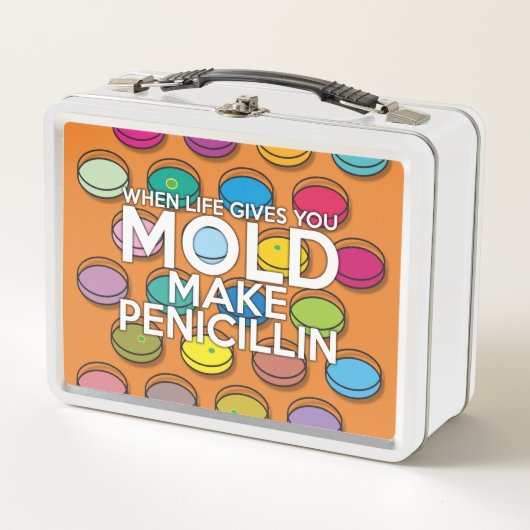 命がモールドをくれたら 医科学 メタルランチボックス (正面)