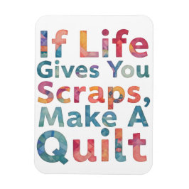 命が与え尽きたらキルトキルティングを作れ マグネット