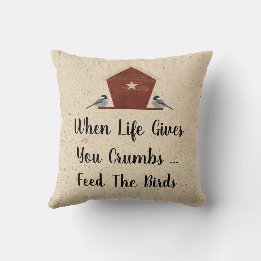 命が与え縮み食べ物を与えても枕 クッション (裏面)