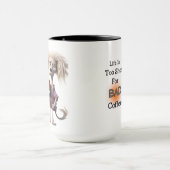 命が惜しくてコーヒーが悪い マグカップ (中央)