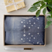 命と星と霊霜の降りたの冬の木 薄葉紙 (ギフト)