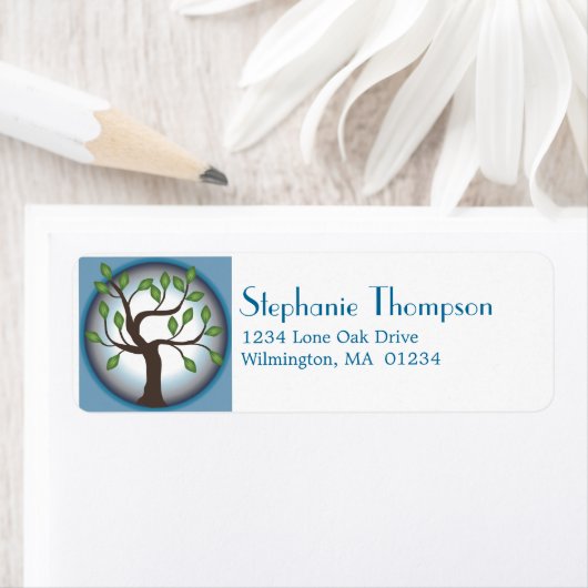 命と月の木 ラベル (インサイチュ)