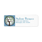 命と月の木 ラベル (正面)