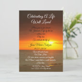 「命のお祝い」記念招待状 招待状 (スタンド正面)