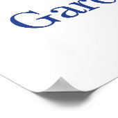 命のための庭師 ポスター (角)