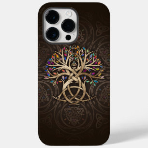 命のトライケトラカラフル葉の木 Case-Mate iPhone 14 PRO MAXケース