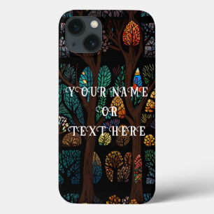 命のモザイクガラスの木 iPhone 13ケース