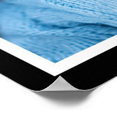 命の大切さを伝える美しい黒い赤ちゃんのポスター ポスター (角)