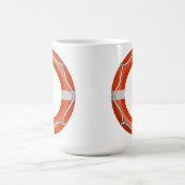 命の恩人の個人的な浮揚装置 コーヒーマグカップ (中央)